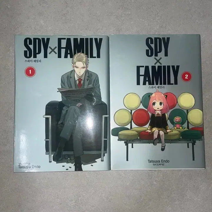 [BUNJANG] Spy x Family Volume 1-2 Manga Set / 스파이 패밀리 1-2권 만화책