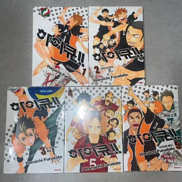 [BUNJANG] Haikyuu!! Manga Volumes 1-5 / 하이큐 1-5권 만화책