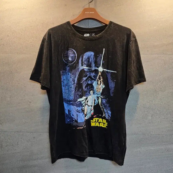 [BUNJANG] Lucky Brand x Star Wars Retro Graphic T-Shirt / Lucky Brand x 스타워즈. 반팔티