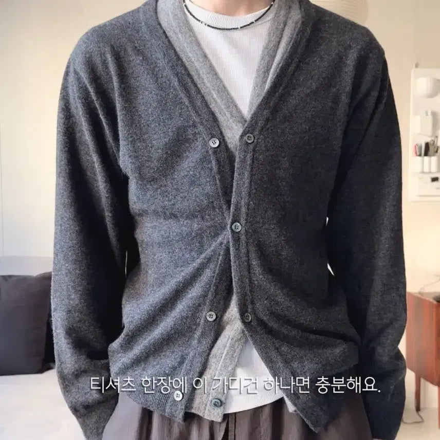 [BUNJANG] Anitaimloric Cardigan / 애니타임로릭 가디건