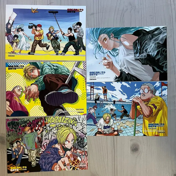 [BUNJANG] Sakaday First Press Edition Postcard Bundle Set / 사카데이 초판 특전 엽서 15장 일괄 양도