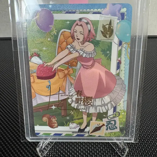 [BUNJANG] Naruto Sakura PU Card / 나루토 카드 사쿠라 PU
