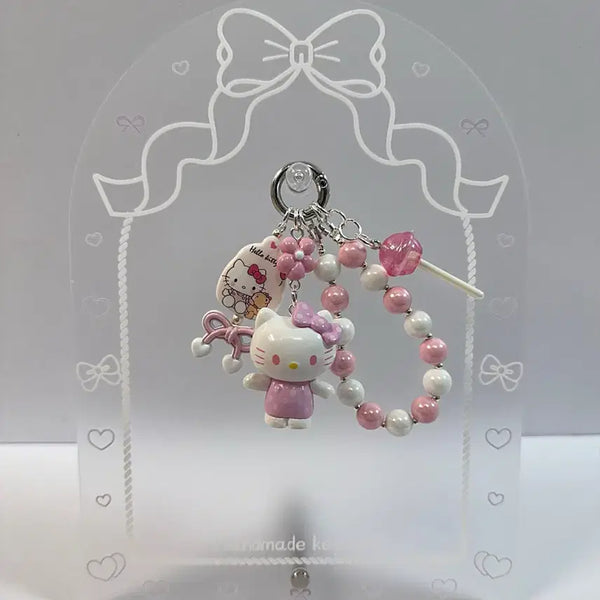 [BUNJANG] Sanrio Hello Kitty Figure & Keychain Set / 산리오 헬로키티 키티피규어 키티키링 차키링 가방키링