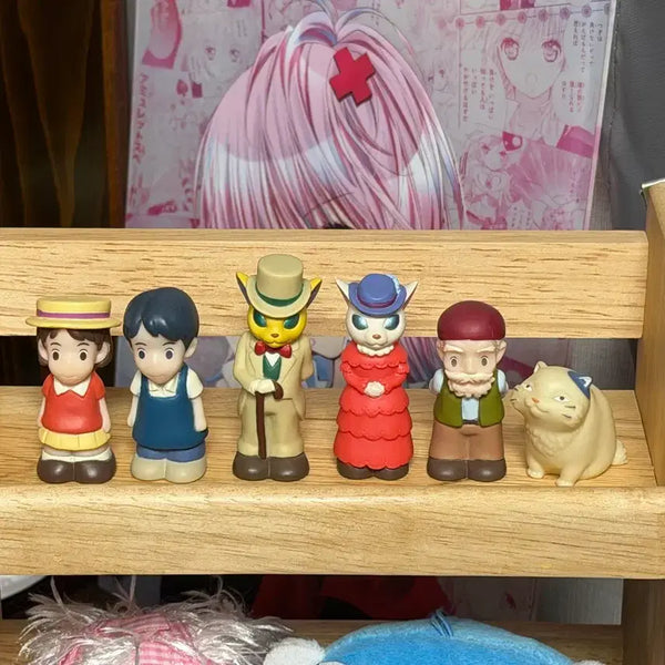 [BUNJANG] Studio Ghibli Whisper of the Heart Finger Puppet Set (6 Types) / 지브리 귀를 기울이면 손가락 인형 6종 세트
