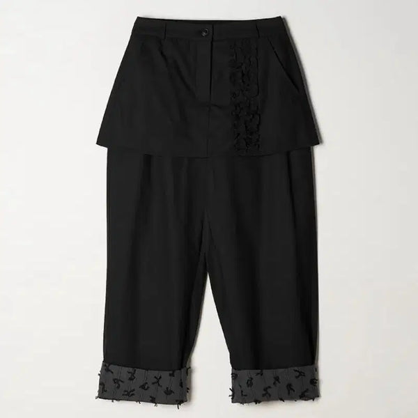 [BUNJANG] Hokus Pokus Hidden Ribbon Skirt Pants M New / 호쿠스포쿠스 히든리본 스커트팬츠 M 새상품