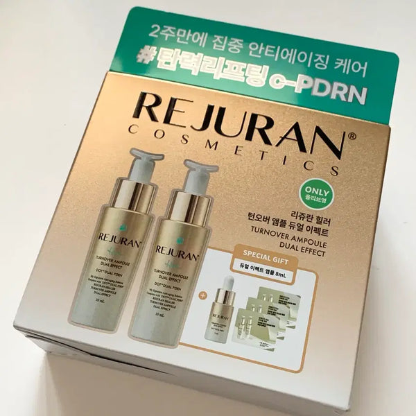 [BUNJANG] Rejuran Turnover Ampoule Dual Effect 28ml / 리쥬란 힐러 턴오버 앰플 듀얼 이펙트 28ml