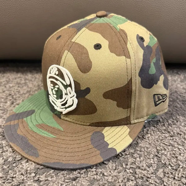 [BUNJANG] Billionaire Boys Club x New Era Astronaut Camo Fitted Hat Snapback / [니고 아카이브] BBC 빌리어네어 보이즈 클럽 x 뉴에라 아스트로넛 카모 피티드 햇 스냅백 모자