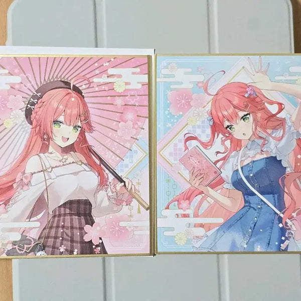[BUNJANG] Sakura Miko Kyoto Pop-up Shikishi 2 Types / 사쿠라 미코 교토 팝업 색지 2종 홀로라이브