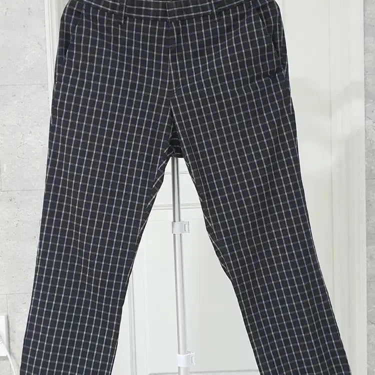 [BUNJANG] Callaway Golf Black Logo Checkered Pants Size 84 / 캘러웨이 골프 블랙로고 체크바지