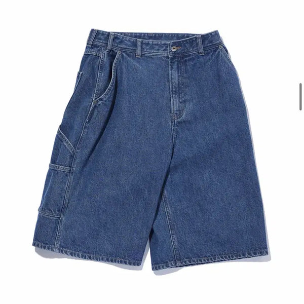 [BUNJANG] Mcwoodgun Bernard 7907 Carpenter Bermuda Medium Indigo Shorts Pants / [28]맥우드건 버나드 7907 카펜터 버뮤다 미디움인디고 쇼츠팬츠
