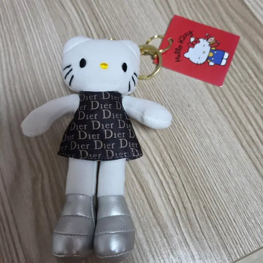 [BUNJANG] Hello Kitty Long-Legged Plush Keychain / 롱다리 키티 인형 키링