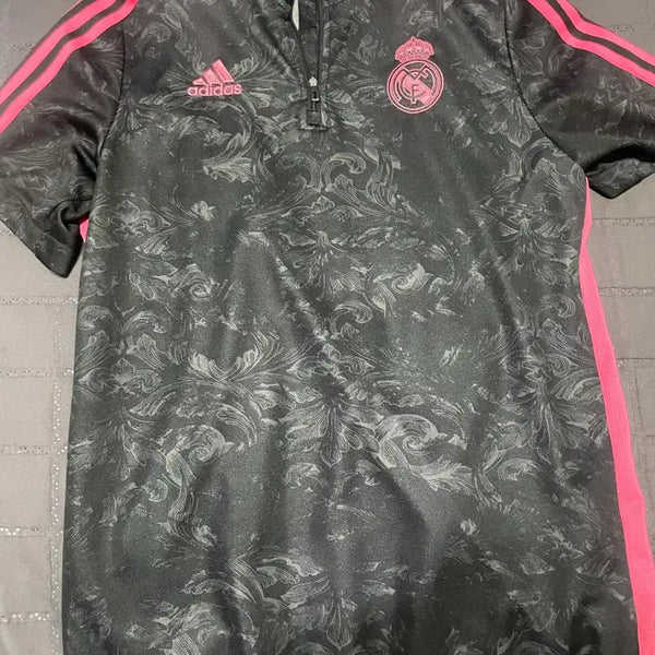 [BUNJANG] Adidas Real Madrid Graphic Track Top - Black Pink (Asia Sizing S) / adidas - Real Madrid Graphic Track Top Asia Sizing 'Black Pink
