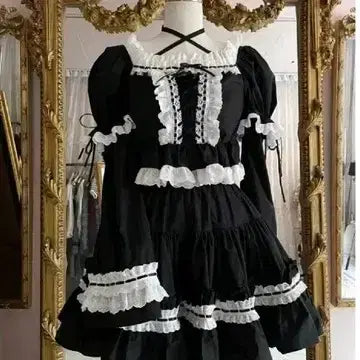 [BUNJANG] Chouchou Cherry Angel Chouchou Top Blouse / 슈슈체리 엔젤슈슈 탑 블라우스
