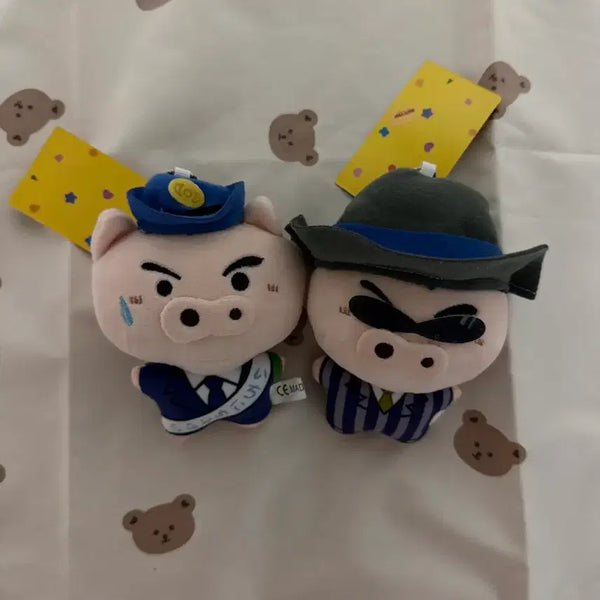 [BUNJANG] Buri Buri Kitty Doll Keychain Set of 2 / 부리부리 키티 인형 키링 2개 세트