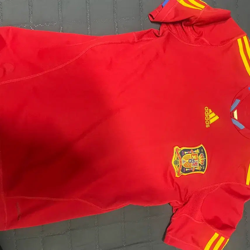 [BUNJANG] Spain National Football Team 2009-10 Home Jersey / 2009-10 Spain adidas Home Shirt