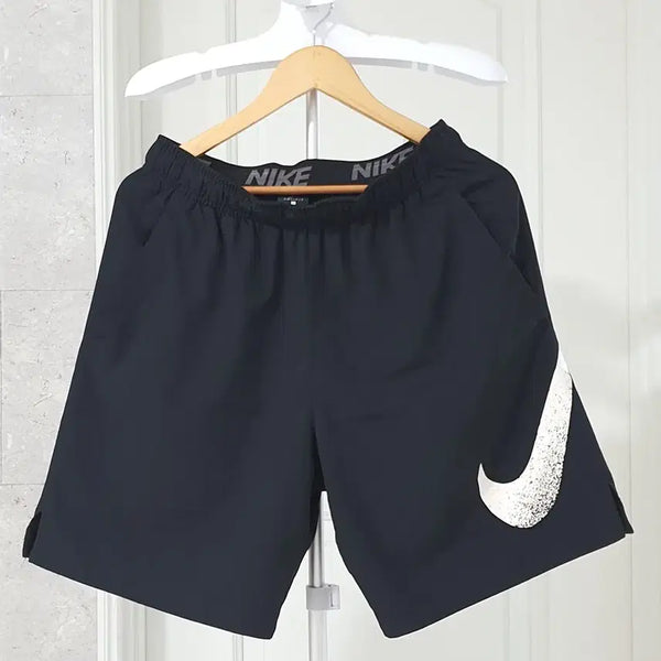 [BUNJANG] Nike Dri-FIT Big Swoosh Shorts Black / 나이키 드라이핏 빅스우시 기능성 반바지 블랙