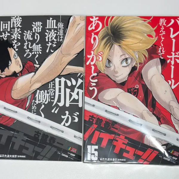 [BUNJANG] Haikyu!! Remix Edition Vol. 14 & 15 Bundle / 하이큐 리믹스판 14권 15권 일괄