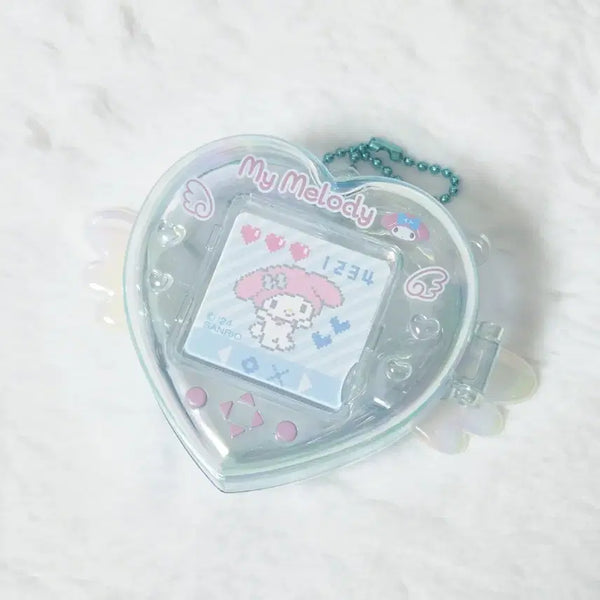 [BUNJANG] Sanrio My Melody MIZUIRO Sky Blue Days Game Console Gachapon Keyring / 산리오 마이멜로디 미즈이로 하늘색데이즈 게임기 가챠 키링 판매합니다