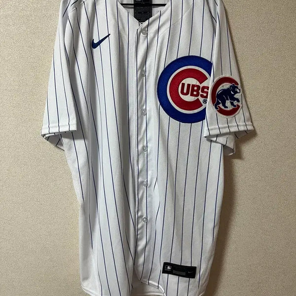 [BUNJANG] Chicago Cubs Dansby Swanson Signed Authentic Jersey Size 48 / 시카고 컵스 댄스비 스완슨 싸인 어센틱 48