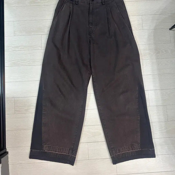 [BUNJANG] Politedu So Pants Bleached Warm Charcoal / [2] 폴리테루 소팬츠 블리치드 웜차콜