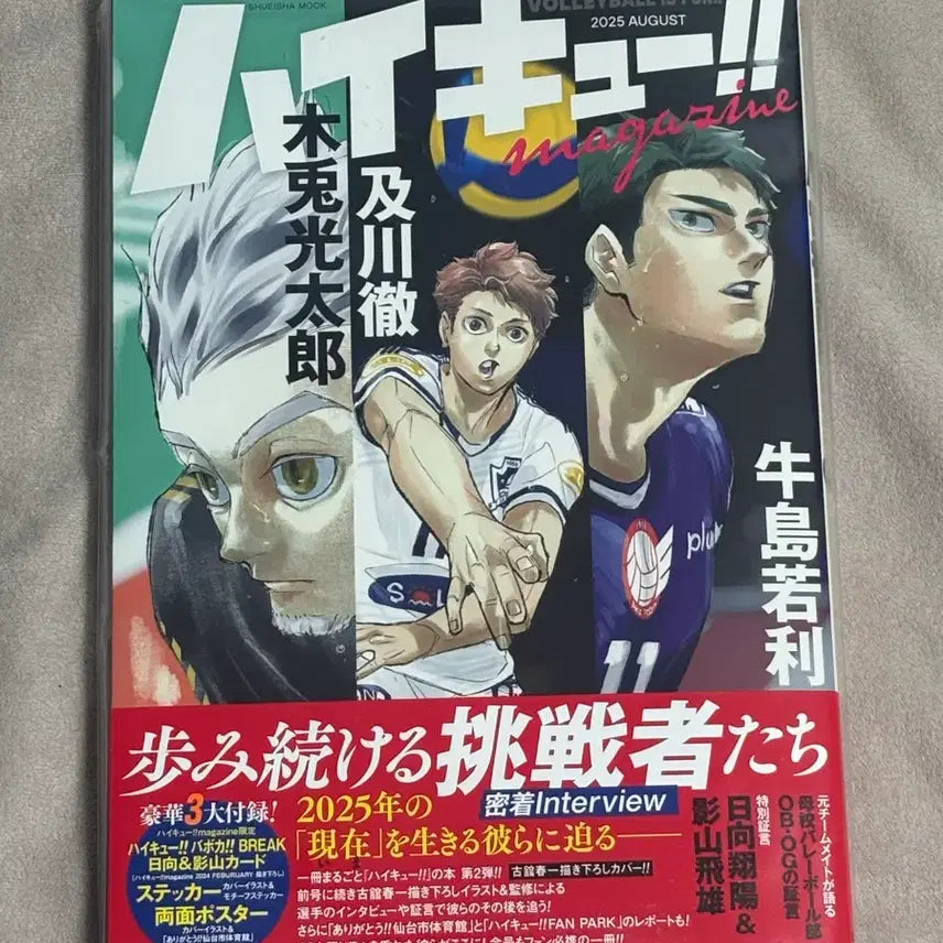 [BUNJANG] Haikyu!! Magazine August 2025 (Japanese) / 하이큐!! 매거진 2025 AUGUST (일본어)