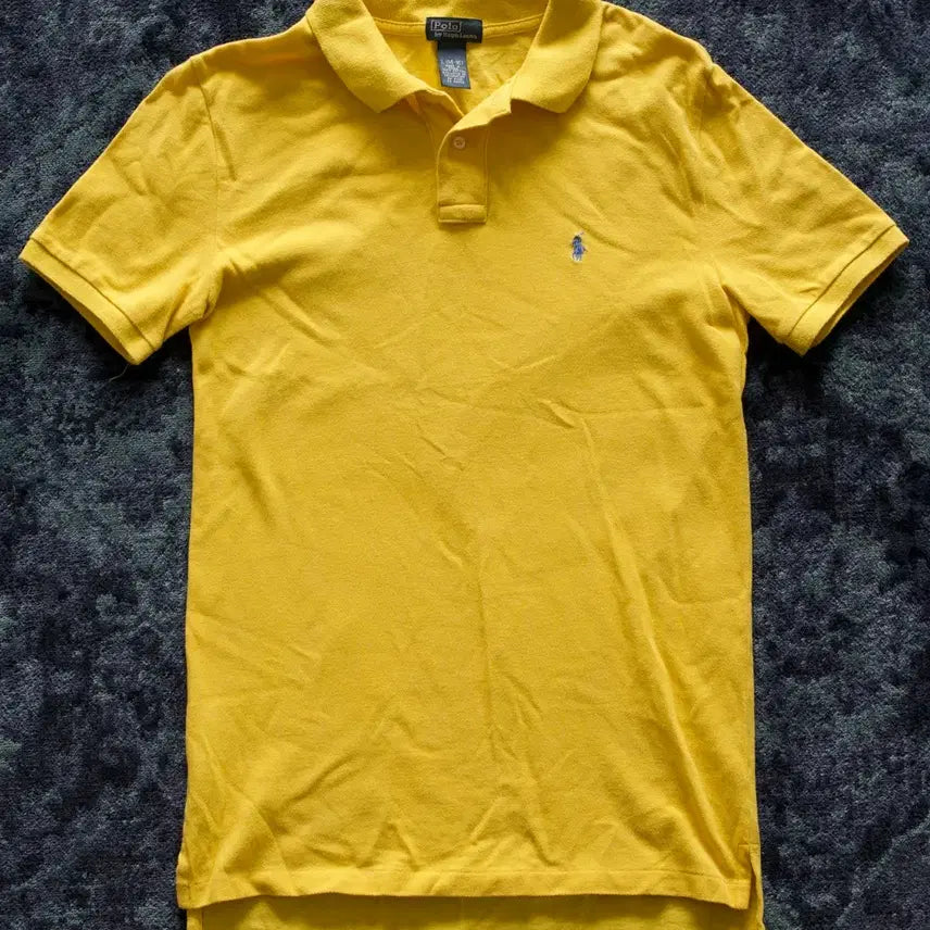 [BUNJANG] Polo Ralph Lauren Yellow T-Shirt Size S / 폴로 랄프로렌 옐로우 티셔츠 S
