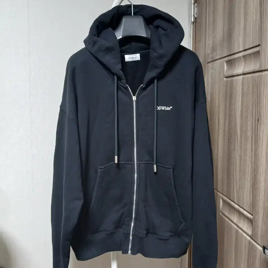 [BUNJANG] Off-White Hooded Training Top M / 오프화이트후드 트레이닝정품M