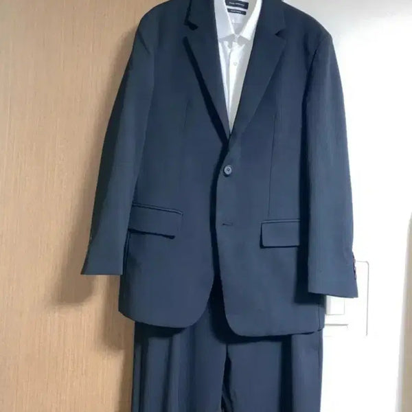 [BUNJANG] Club Monaco Wool Blend Suit Set with Shirt / 클럽 모나코 정장 셋업 셔츠 양복 양장 수트 club monaco