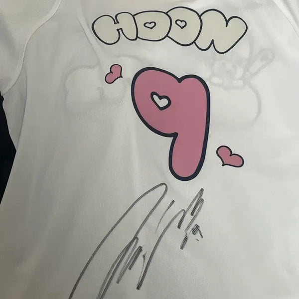 [BUNJANG] Esther Bunny Jeong Hoon Signed Lotte Giants Baseball Jersey / 에스더버니 정훈 친필싸인 유니폼 롯데 자이언츠