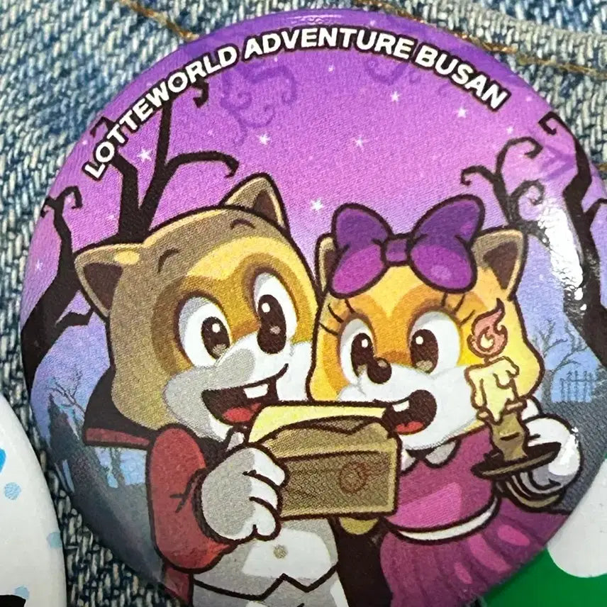 [BUNJANG] Busan Lotte World Adventure Can Badge / 부산 롯데월드 어드벤처 캔 뱃지