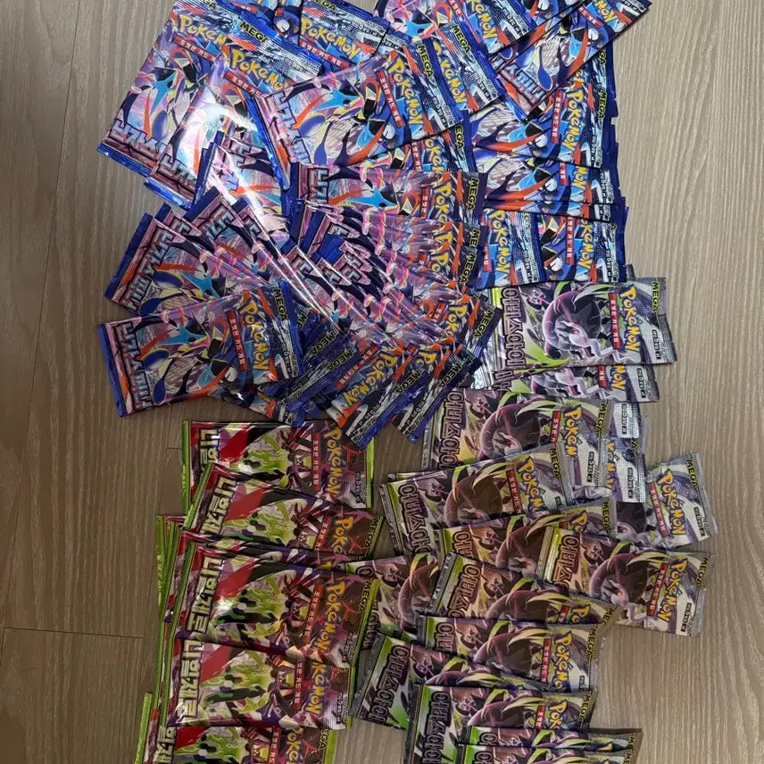 [BUNJANG] Pokemon Card Search Pack Bundle (Ninja Spinner, Abyss Eye, Nihil Zero) / 포켓몬카드 서치팩 닌자스피너 43팩, 어비스아이 20팩, 니힐제로 9팩 총 72팩 팝니다.