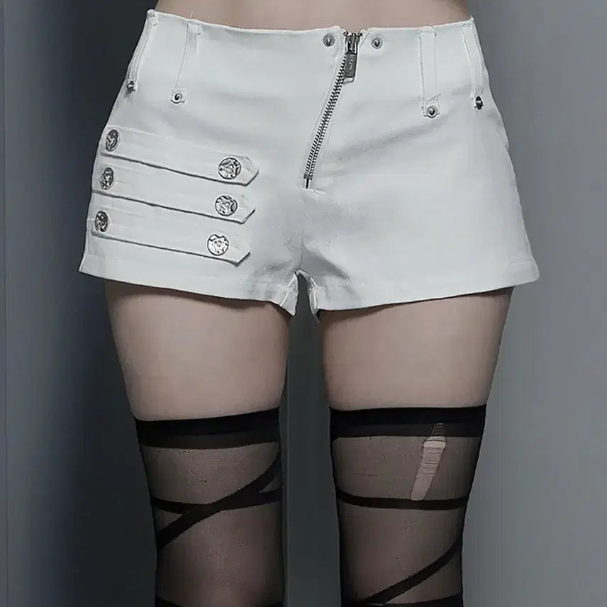 [BUNJANG] Etososeme Napoleon Zipper Shorts / 에트오소메 나폴레옹 숏팬츠 보헤미안서울 오도어 카시코