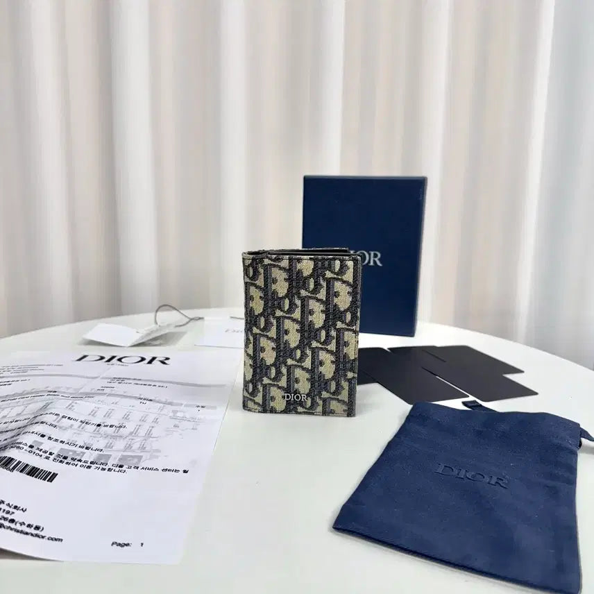 [BUNJANG] Dior Oblique 2-Tier Organizer Wallet / [공홈 / 정품] 디올 오블리크 2단 오거나이저 지갑