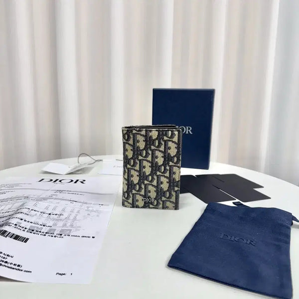 [BUNJANG] Dior Oblique 2-Tier Organizer Wallet / [공홈 / 정품] 디올 오블리크 2단 오거나이저 지갑