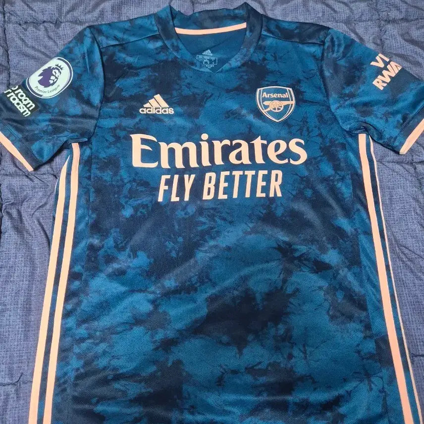 [BUNJANG] Arsenal 20-21 Third Jersey (Sakura) Premier League Official Patch / 아스날 20-21 써드 유니폼 국내 XL