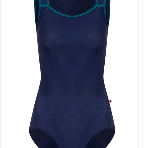 [BUNJANG] Yumiko Navy Leotard S / 유미코 레오타드 S