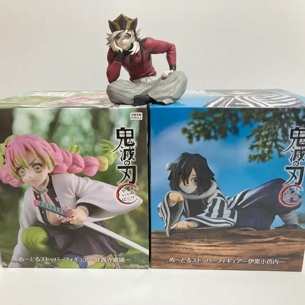 [BUNJANG] Demon Slayer Noodle Stopper Figure Bundle Set (Mitsuri, Obanai, Douma) / 일괄) 귀멸의 칼날 누들스토퍼 이구로 미츠리 도우마 피규어 굿즈 세트