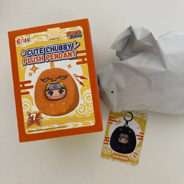 [BUNJANG] Eaki Naruto Itachi Donggle Keyring / eaki 나루토 이타치 동글이 인형 키링 나부부 동글