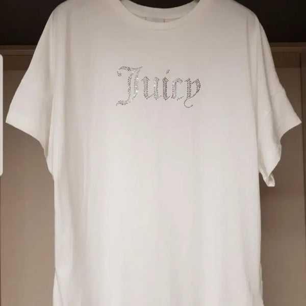 [BUNJANG] Juci Couture Hotfix Embellished Top / 쥬시꾸띄르 핫픽스장식 상의