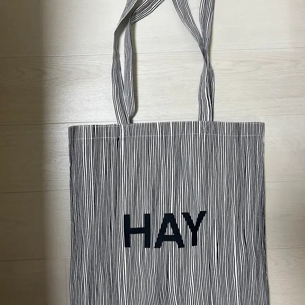[BUNJANG] HAY Stripe Eco Bag / HAY 에코백 스트라이프