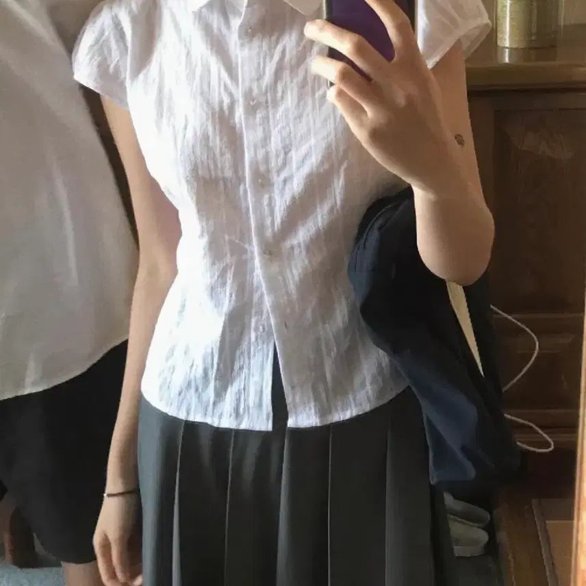 [BUNJANG] Midi Pleated Skirt Gray / 미디 플리츠 스커트 치마 (미세키서울코이세이오오헤시오허그유어스킨콜로신스블랙업)