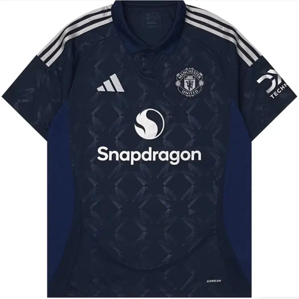 [BUNJANG] Adidas Manchester United 2024/25 Away Jersey Night Indigo - US Size (Unmarked Version) / 아디다스 맨체스터 유나이티드 2024/25 어웨이 저지 나이트 인디고 - US 사이즈 (논 마킹 버전)