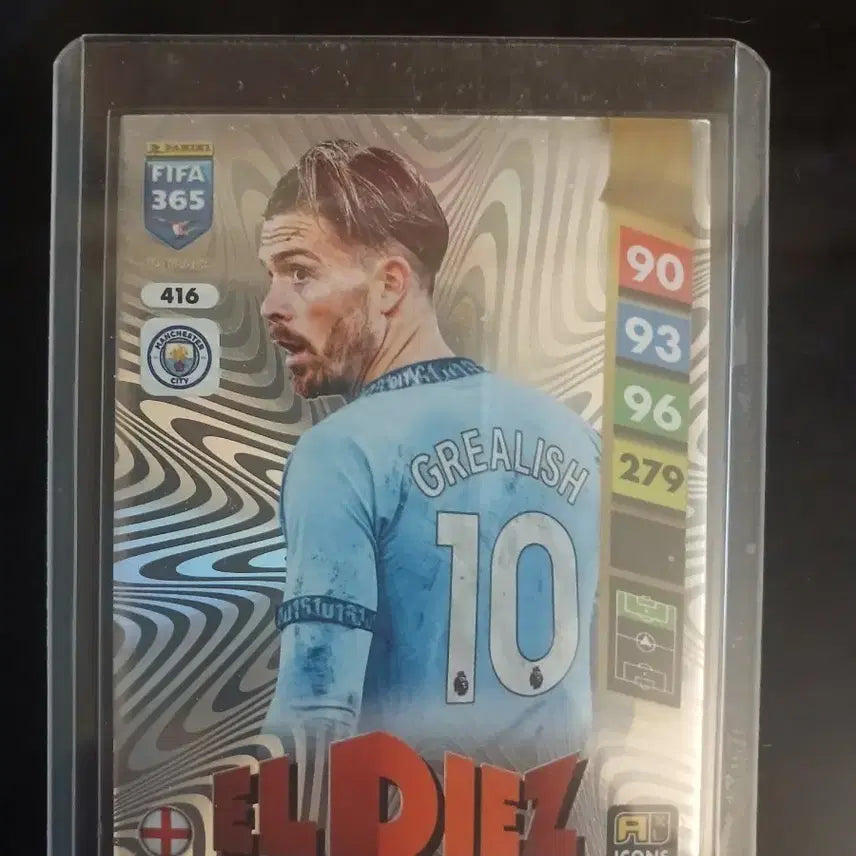 [BUNJANG] Panini FIFA 365 El Diez Jack Grealish Icon Card / 파니니 FIFA 365 엘 디에즈 잭 그릴리쉬 아이콘카드