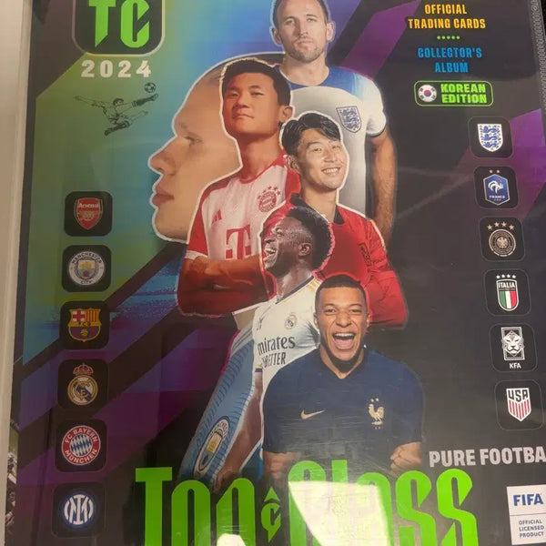 [BUNJANG] Panini Top Class 2024 Card Binder and Cards / 파니니 탑클래스 2024 카드 및 바인더