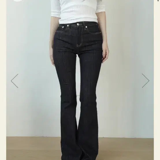 [BUNJANG] Ivory Bootcut Denim Pants / 아이보렛 부츠컷데님