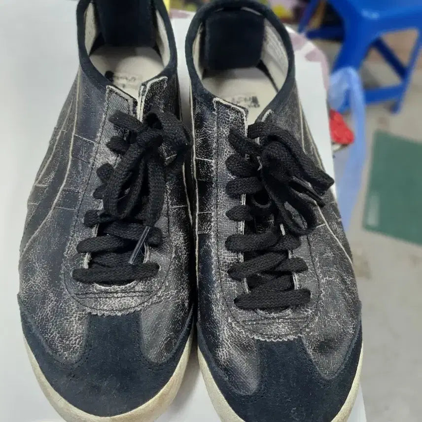 [BUNJANG] Onitsuka Tiger Mexico 66 Black Sneakers (27.5 cm) / 오니츠카타이거 멕시코 66 블랙/275