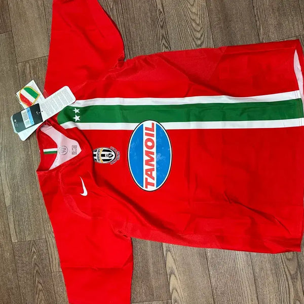 [BUNJANG] Nike Juventus 100th Anniversary Away/Third Jersey (Tamoil Red) - Men's M / [M] 택포함 새상품 05-06 유벤투스 100주년 어웨이/써드 유니폼 (타모일 레드)