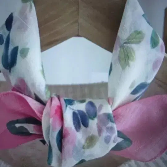 [BUNJANG] Floral Print Summer Scarf / 여름스카프