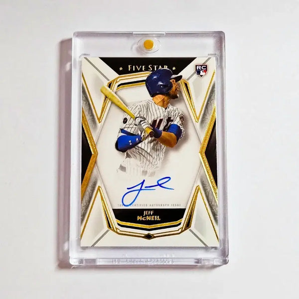 [BUNJANG] Jeff McNeil 2022 Batting Champion Autographed Rookie Card / MLB 제프 맥닐 오토(친필 싸인카드)