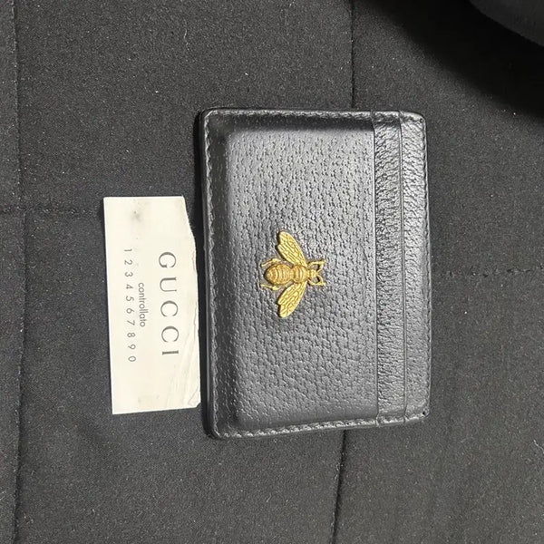 [BUNJANG] Gucci Gold Bee Card Holder / 정품)구찌 카드지갑